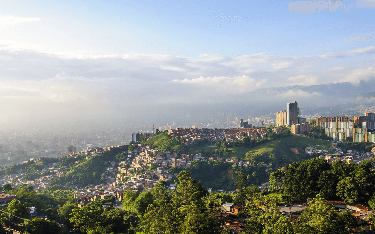 Medellín mountains